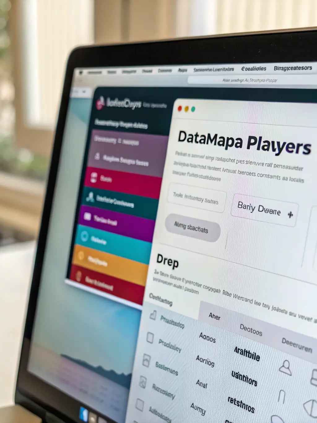 An interface showing tile management with linked names, demonstrating how updated tiles can be seamlessly replaced without changing URLs.